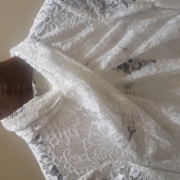 Nwt Elie Tahari large lace top streachy - Picture 7 of 13